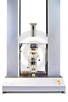 Electromechanical machines for testing materials for tensile, compression isolated white