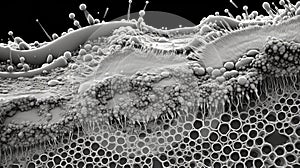 electron bacterial cell wall