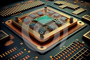 electronic automatic circuit of wafer semiconductor manufacturing