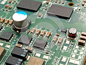 Electronic board components and circuits