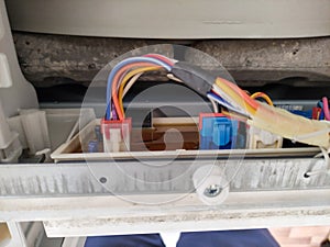 Electronic board in the washing machine