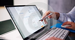 Electronic Business Invoice Check Using Software