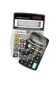 Electronic calculators photo