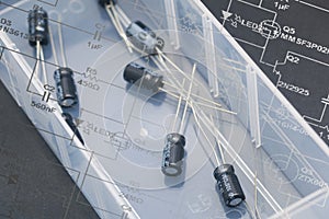 Electronic capacitors