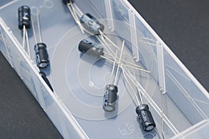 Electronic capacitors
