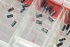 Electronic capacitors
