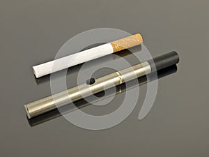 Electronic Cigarette with analog cigarette