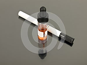 Electronic Cigarette with e-juice