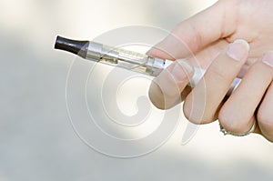 An electronic cigarette photo