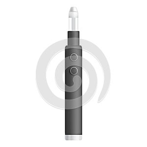 Electronic cigarette icon, realistic style