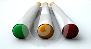 Electronic Cigarette Traffic Light Concept