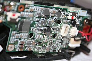 The electronic circuit board