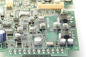 Electronic circuit board, PCB & x28;Printed circuit board& x29; with proce