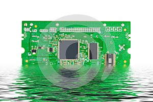 Electronic circuit boards of DVD Writer