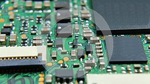 Electronic circuit boards with micro components