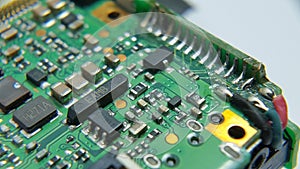 Electronic circuit boards with micro components