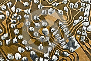 Electronic circuit plate