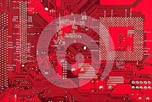 Electronic circuit plate background