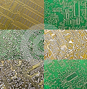 Electronic circuit plate