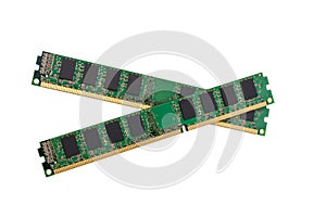 Electronic collection - computer random access memory (RAM) modules