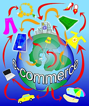 Electronic commerce on the planet