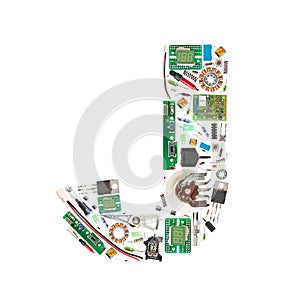 Electronic components letter