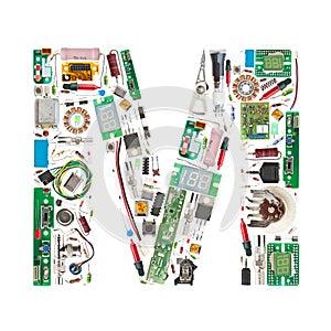 Electronic components letter