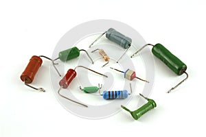 Electronic components - resistors