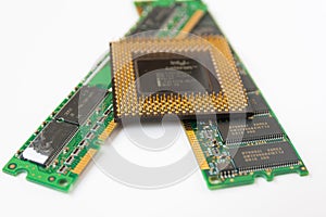 Electronic computer board components