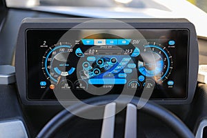 Electronic dashboar malibu command center boat