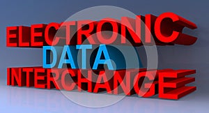 Electronic data interchange illustration