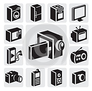 Electronic devices icons