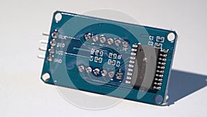 Electronic digital display module for diy arduino components