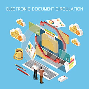 Electronic Documents Circulation Composition
