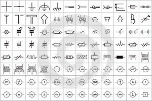 96 Electronic and Electric Symbol v.1