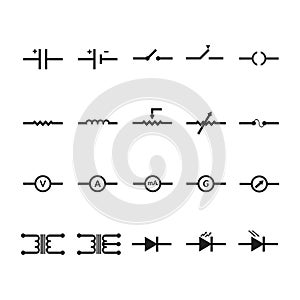 Electronic and Electric Symbol