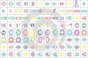 96 Electronic and Electric Symbols v.2 photo