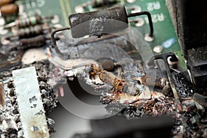 Electronic equipment damage