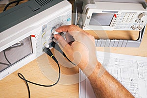 Electronic equipment in service