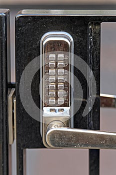 Electronic Gate Lock