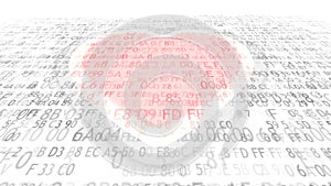 Love and computer programming. Electronic heart