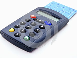 Electronic identity-credit card reader