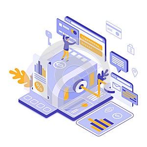 Electronic invoicing process and digital billing system