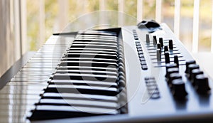 A keyboard instrument and its recording studio qualities