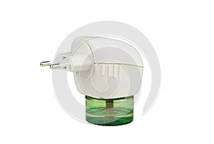 Electronic liquid mosquito (gnat) repeller, plug in indoor use for home, deet-free, closeup photo