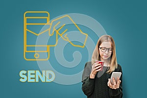 Electronic Mail Technology Email Graphic Concept