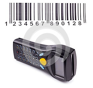 Electronic manual scanner of bar codes