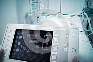 Electronic medical device photo