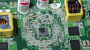 Electronic micro chip integrated circuit motherboard,computer components shortage