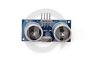Electronic module ultrasonic isolated